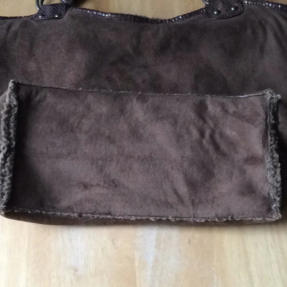 Vintage Suede Bohemian Style Handbag